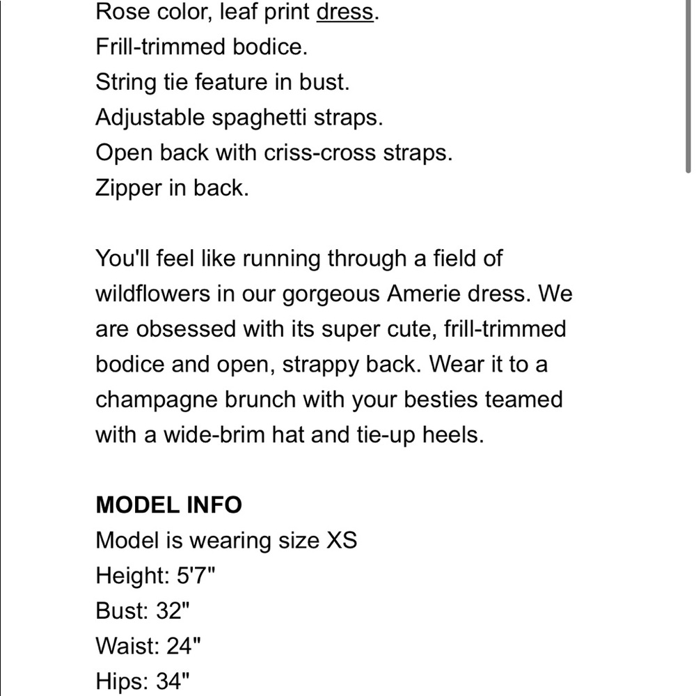 Selfie Leslie dress, size medium - Picture 7 of 10